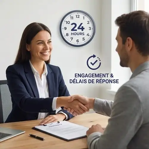 Engagement & délais de réponse​